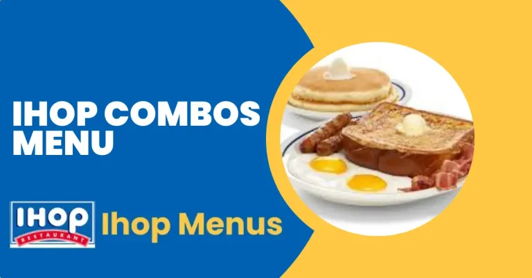 IHOP Combos Menu Prices