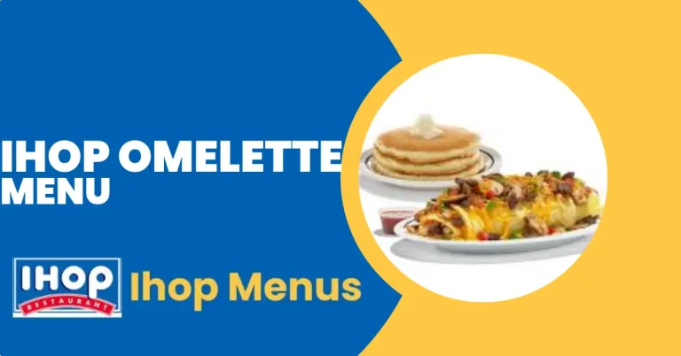IHOP Omelette Menu Prices