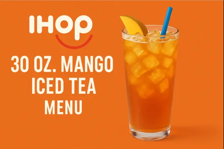 Ihop 30 oz. Mango Iced Tea Menu Price