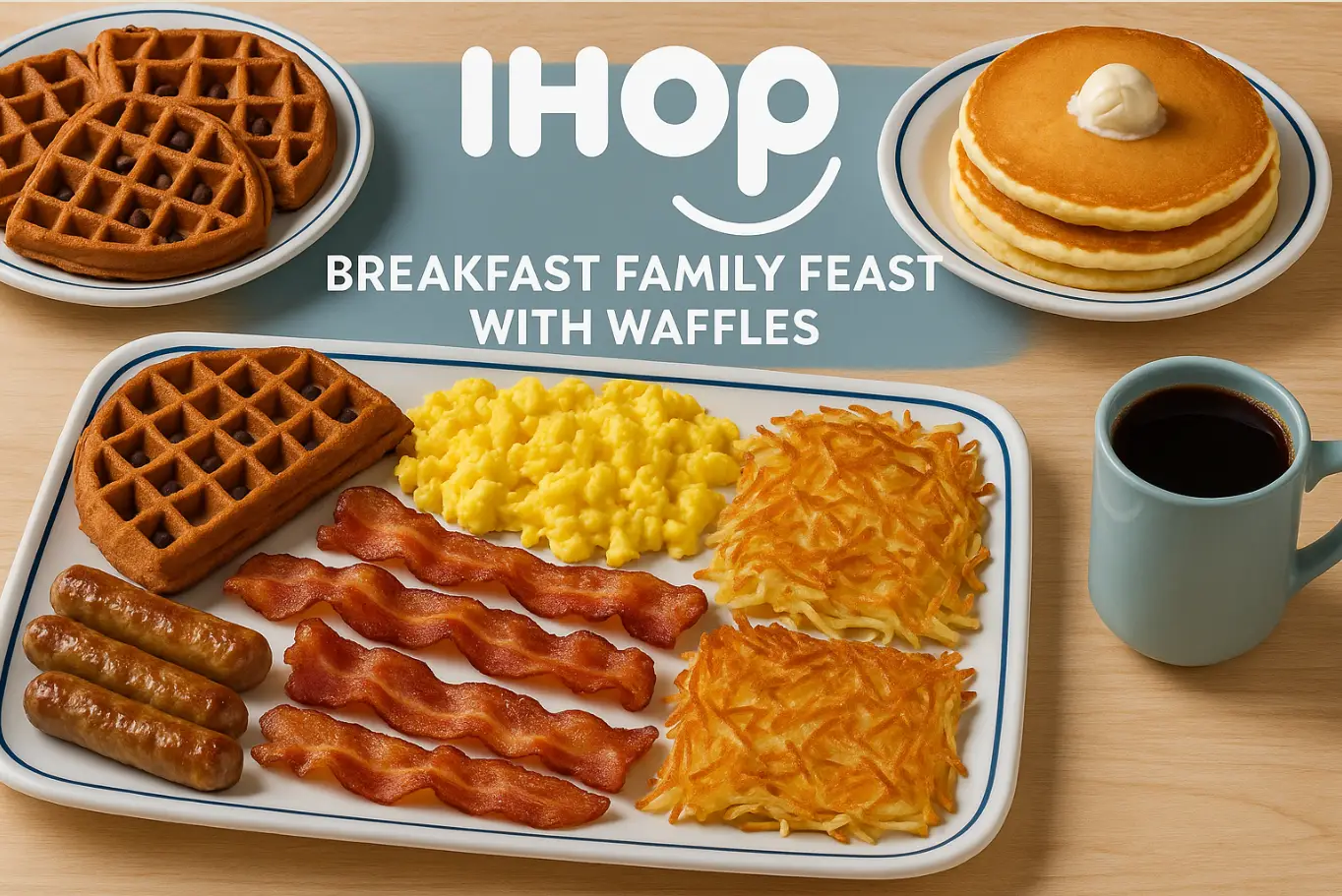 Ihop Breakfast Family Feast with Waffles Menu Prices