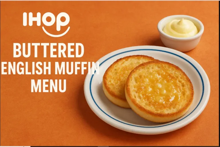 Ihop Buttered English Muffin Menu Price