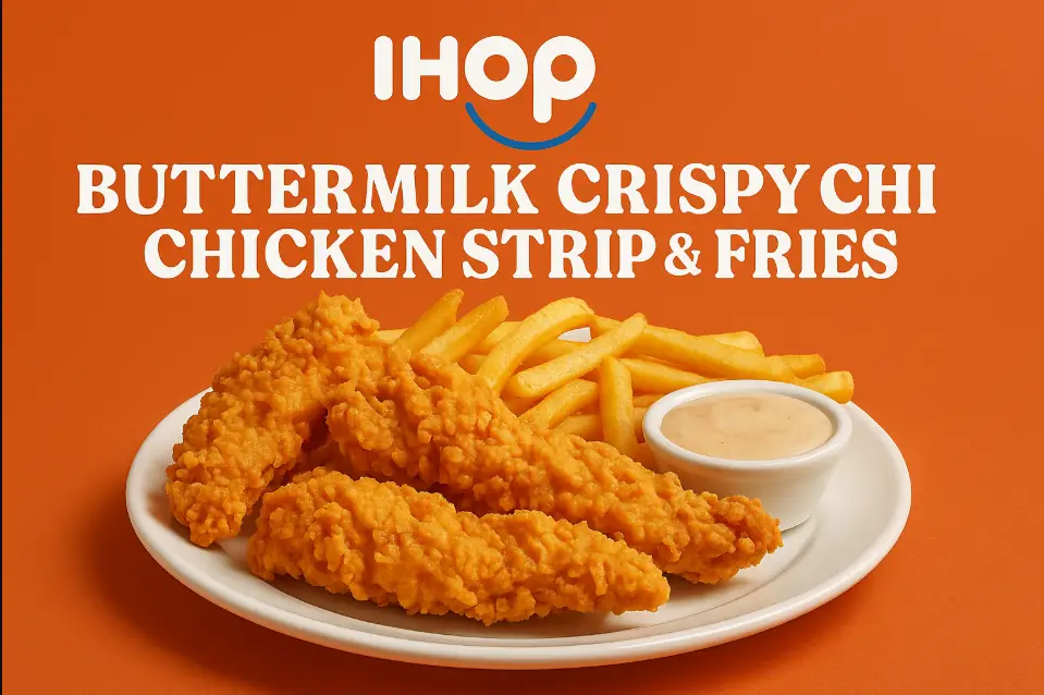 Ihop Buttermilk Crispy Chicken Strips & Fries Menu Price