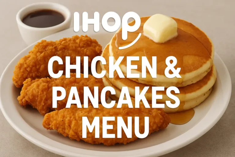 Ihop Chicken Pancakes Menu Price