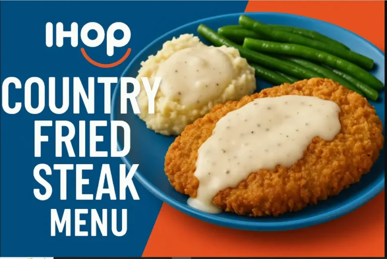 Ihop Country Fried Steak Menu Price