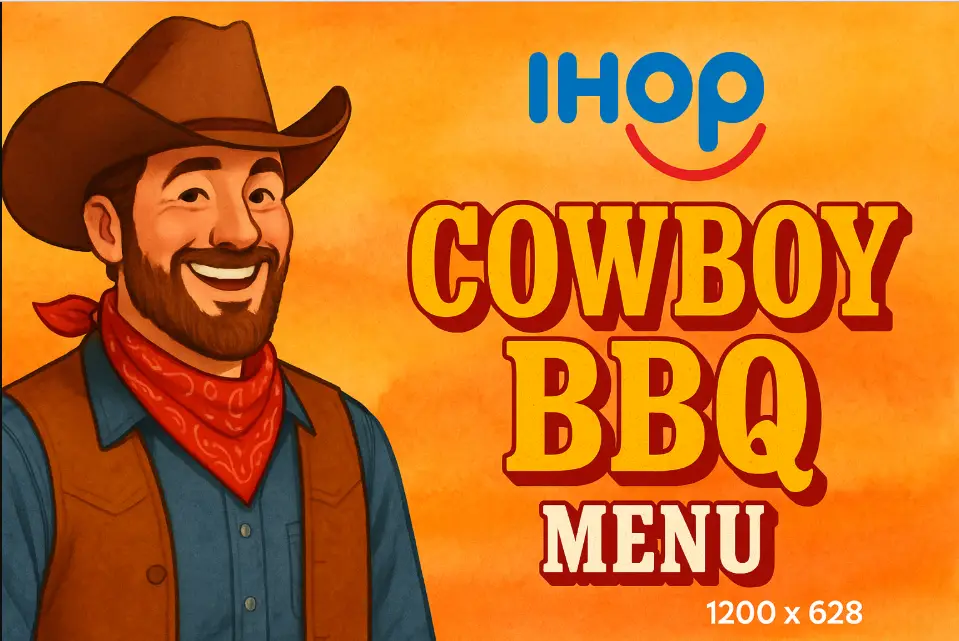 Ihop Cowboy BBQ Menu Price