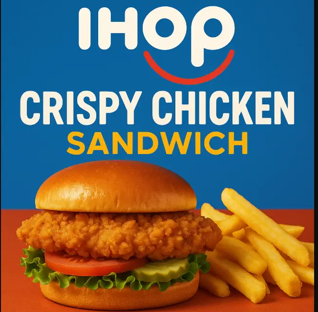 Ihop Crispy Chicken Sandwich Menu Price