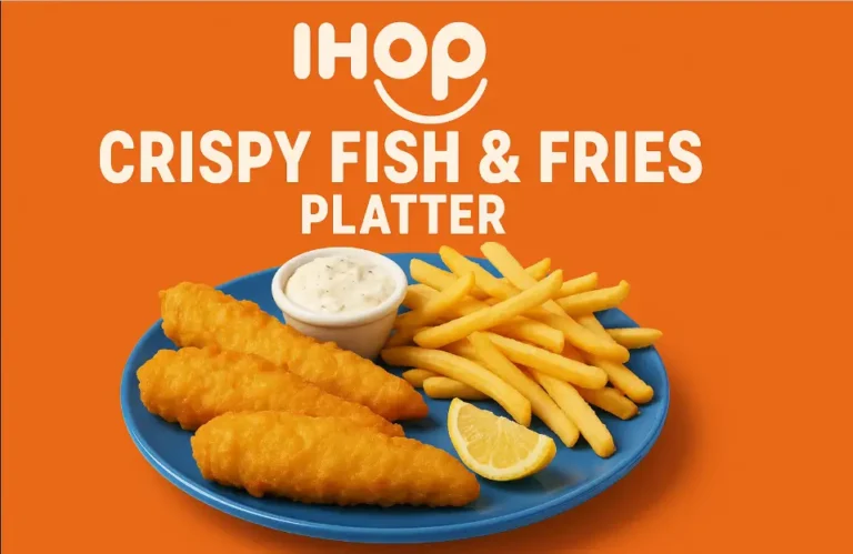 Ihop Crispy Fish & Fries Platter Menu Price
