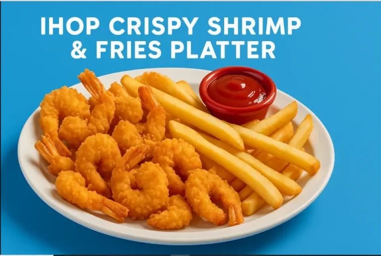 Ihop Crispy Shrimp & Fries Platter Menu Price