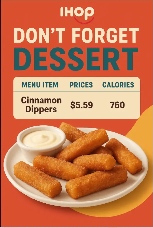 Ihop Dont Forget Dessert Menu