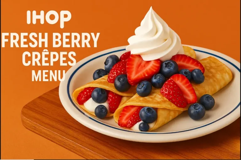 Ihop Fresh Berry Crepes Menu Price