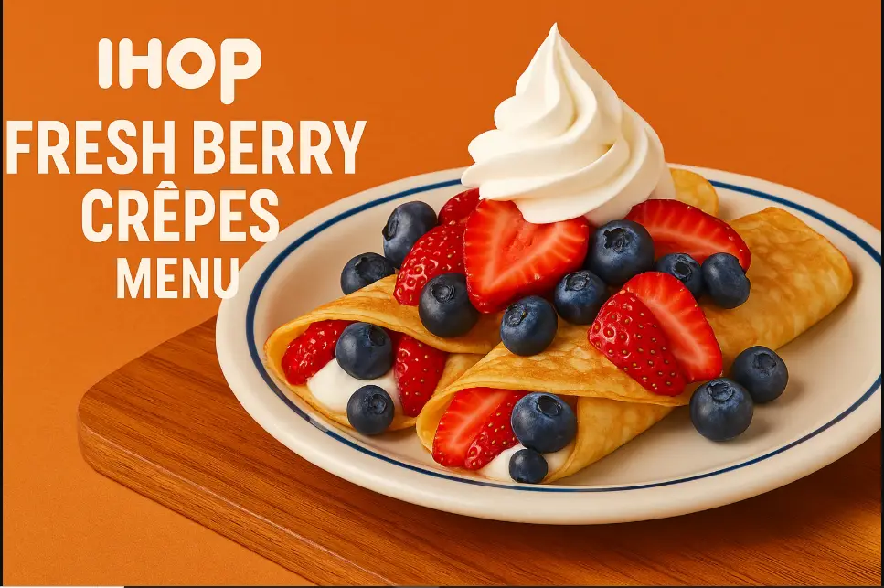 Ihop Fresh Berry Crepes Menu Price