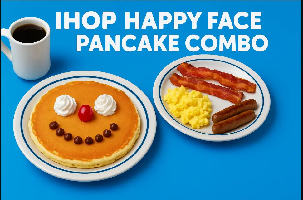 Ihop Happy Face® Pancake Combo Menu Price