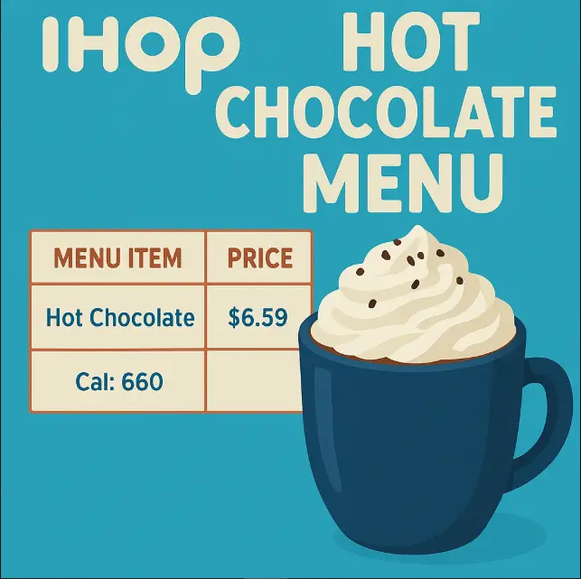 Ihop Hot Chocolate Menu