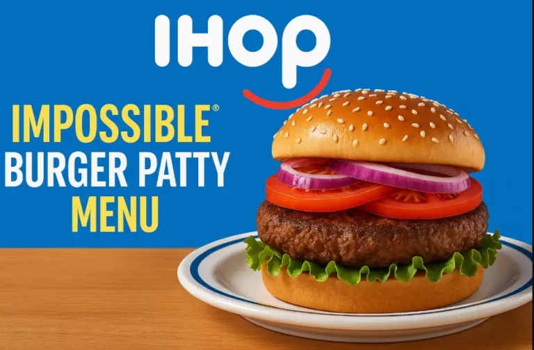 Ihop Impossible Burger Patty Menu Price