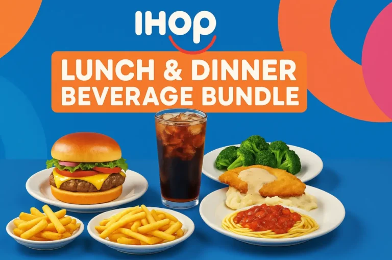 Ihop Lunch And Dinner Beverage Bundle Menu Price