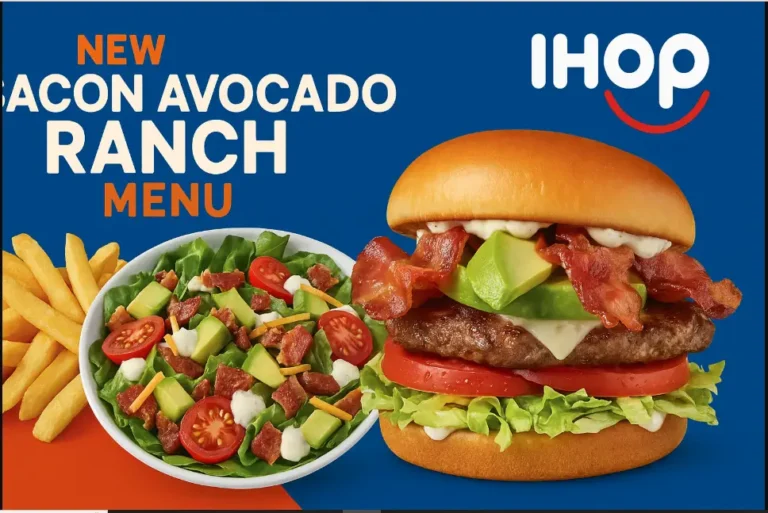 Ihop New Bacon Avocado Ranch Menu Price