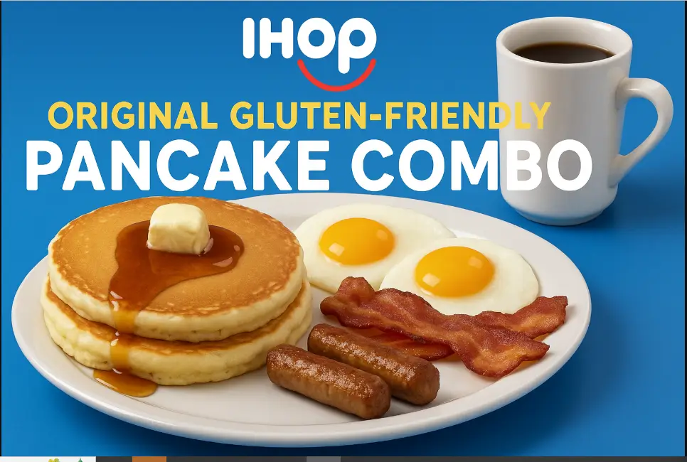 Ihop Original Gluten Friendly Pancake Combo Menu Price