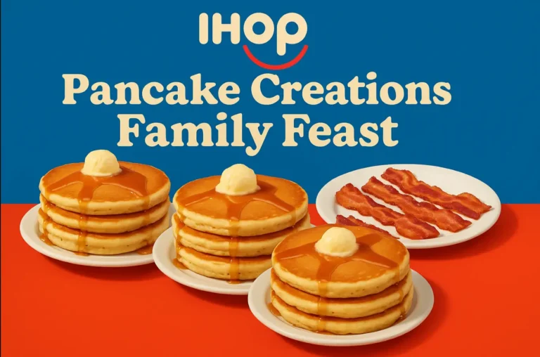 Ihop Pancake Creations Family Feast with Bacon Menu Prices