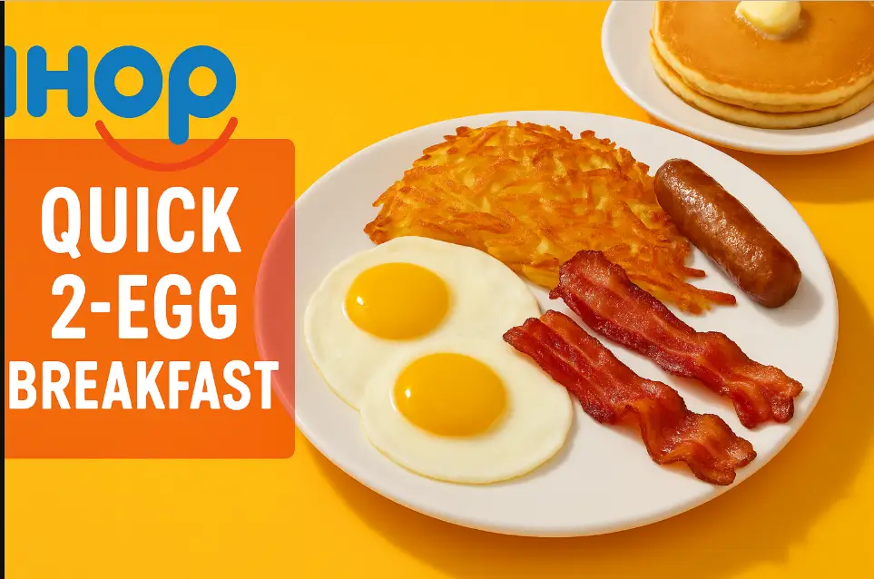 Ihop Quick 2-Egg Breakfast Menu Price