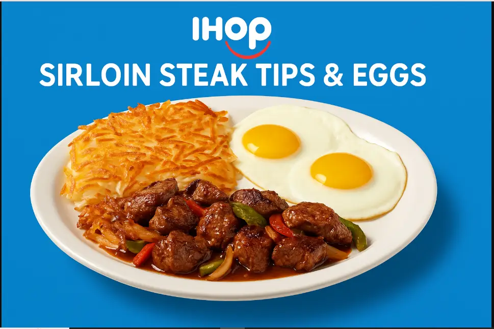 Ihop Sirloin Steak Tips & Eggs Menu Price