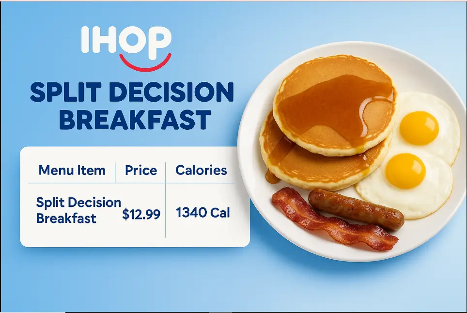 Ihop Split Decision Breakfast Menu