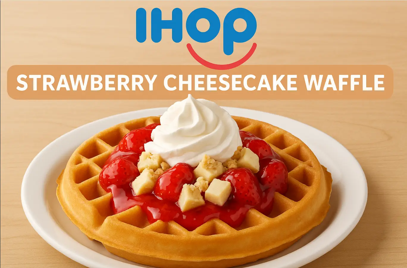 Ihop Strawberry Cheesecake Waffle Menu Price