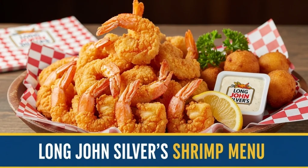 Long John Silver's Shrimp Menu