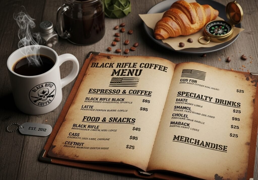 Black Rifle Coffee Menu