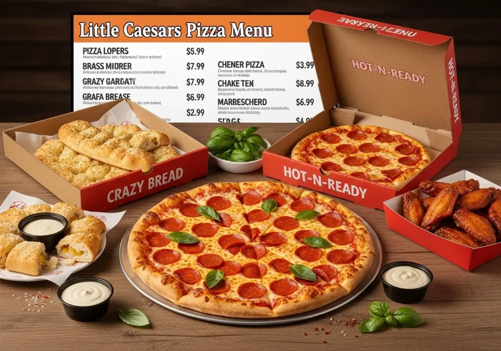 Little Caesars Pizza Menu with Prices
